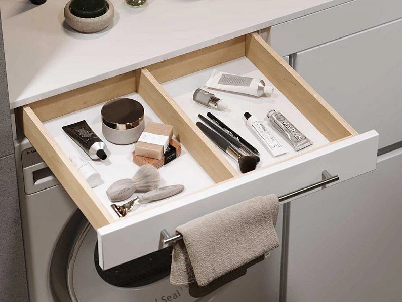 Тумба с раковиной Cosmetic 100 белая — фото 3