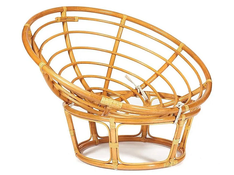 Кресло Papasan 23/01 W с подушкой Honey, ткань Старт — фото 6