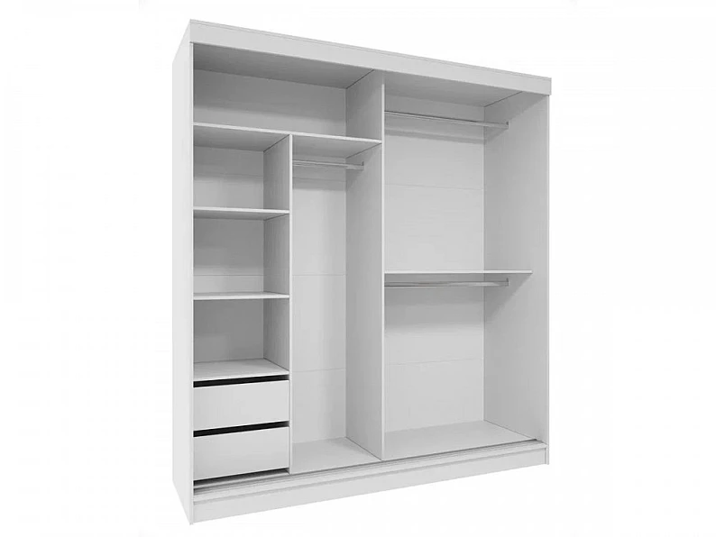 Шкаф-купе МС Софи 2000 мм Белый/Бетон Темный — фото 2
