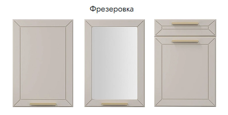 Кухня модульная Доминика Stefany Стандарт МДФ — фото 3