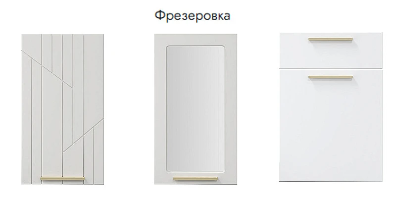 Кухня модульная Вирджиния Stefany Стандарт МДФ — фото 3