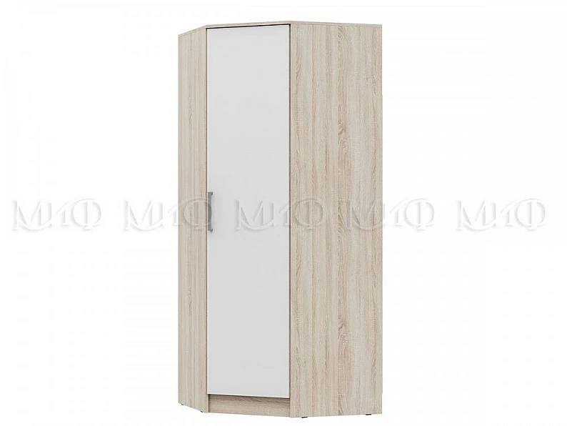 Шкаф угловой для одежды в спальню Мартина — фото
