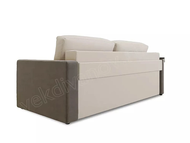 Диван-кровать Сантана 4 Ultra ivory/Ultra stone со столиком — фото 8