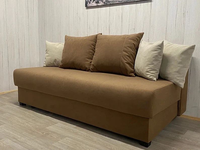 Диван Комфорт-1 НПБ велюр Veluta Lux 03, подушки Veluta Lux 01 — фото 4