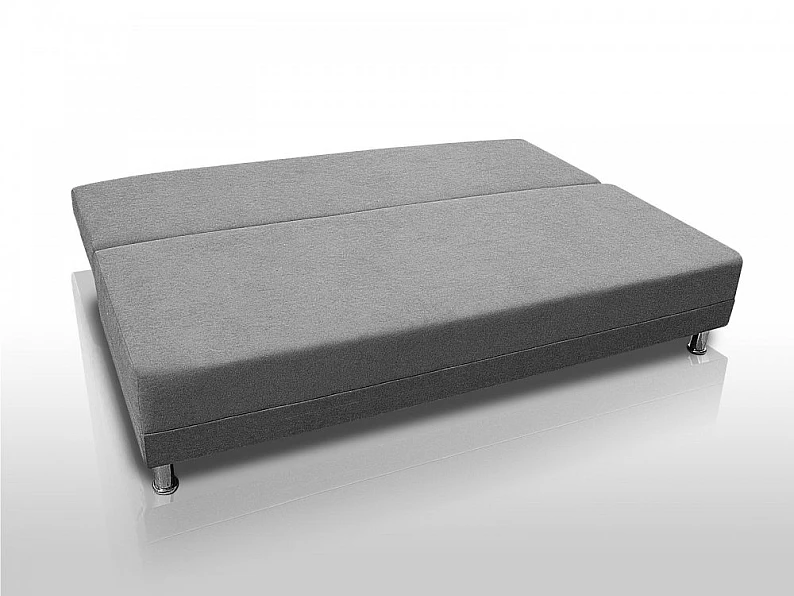 Диван Комфорт Лайт без подлокотников 2 подушки микровелюр апельсин — фото 2